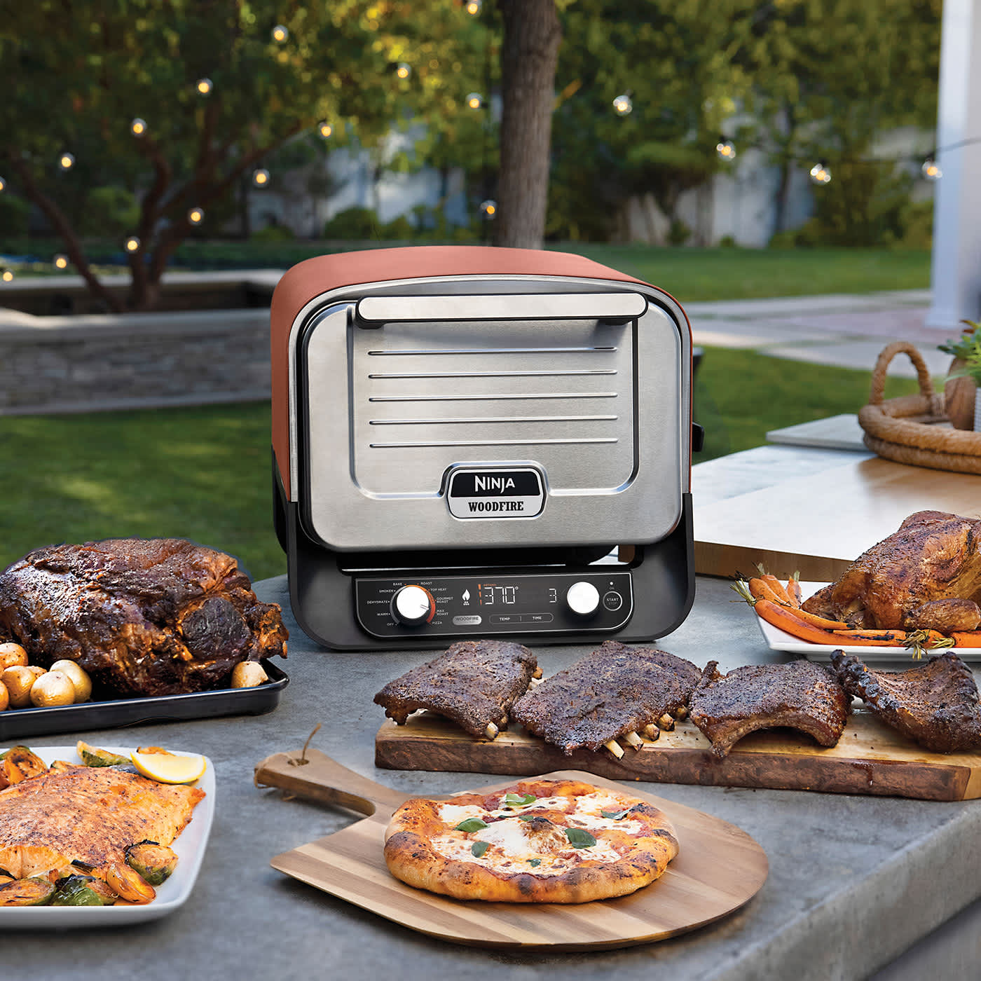 Woodfire Outdoor Oven OO101UK | Pizza Oven & Smoker – SharkNinja UK